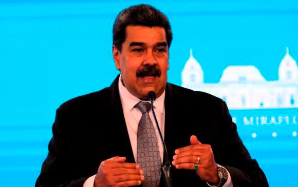 Nicolás Maduro asegura que las sanciones a Venezuela afectan su lucha contra la pandemia de la covid. FOTO: Efe