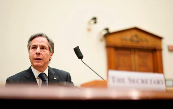El secretario de Estado de Estados Unidos, Antony Blinken. FOTO EFE