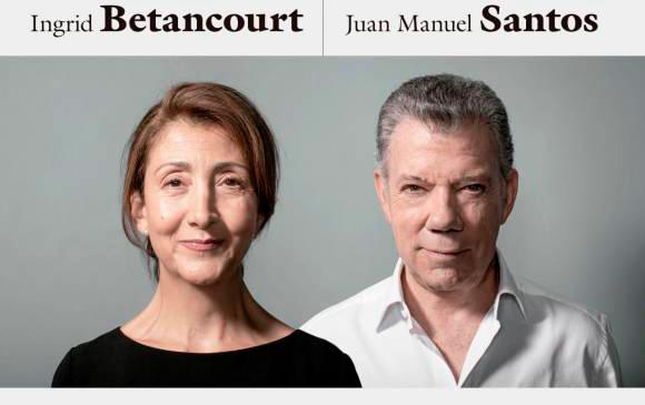 Íngrid Betancourt se volvió a encontrar en Madrid con el expresidente Santos. FOTO Cortesía