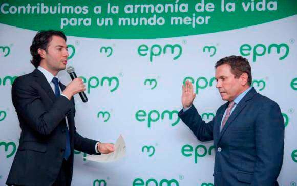 La relación entre el alcalde Daniel Quintero y el exgerente de EPM, Álvaro Guillermo Rendón, se fracturó a comienzos de este año. FOTO CORTESÍA EPM