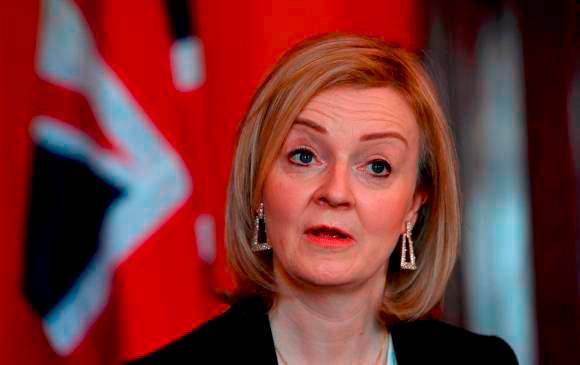Lizz Truss primera ministra de Reino Unido. FOTO:EFE 