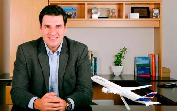 Santiago Álvarez, director ejecutivo de Latam Airlines Colombia. FOTO CORTESÍA