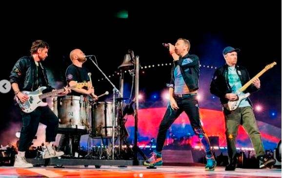 Hasta el momento, Coldplay ya sobrepasó a las cinco fechas consecutivas de los Rolling Stones en 1995 y los seis conciertos de la mítica banda argentina Soda Stereo en 2007. FOTO @coldplay en Instagram