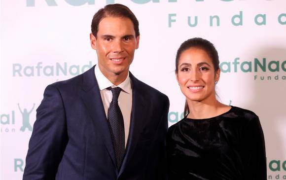Rafael Nadal y Mery Perelló esperan su primer hijo. FOTO EFE