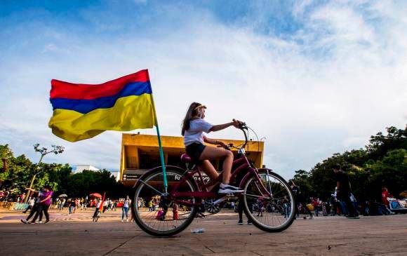 En el Parque de los Deseos, también conocido como Parque de la Resistencia, comenzarán las concentraciones desde las 10:00 de la mañana. FOTO Julio César Herrera 