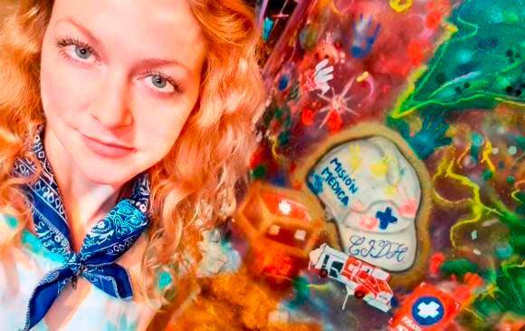 Ella es Rebecca Sprößer, la ciudadana alemana que pudo volver a entrar a Colombia. FOTO: Archivo