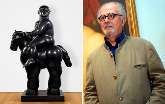 En marzo del año pasado la escultura “Hombre a caballo” se vendió en una subasta de arte latinoamericano de Christie’s en Nueva York por US$4,3 millones. FOTO EL COLOMBIANO