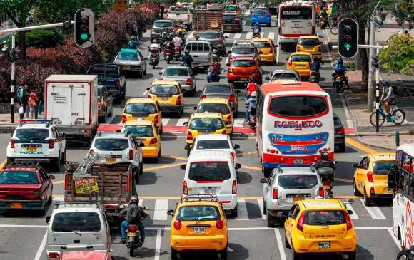 La intención del pico y placa es disminuir la congestión y mejorar la calidad del aire. FOTO ARCHIVO