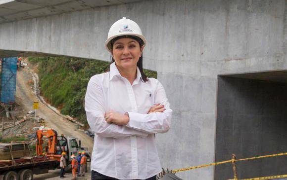 Luz María Correa, presidenta de Construcciones El Cóndor. FOTO: JAIME PÉREZ