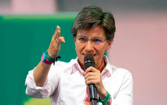 La alcaldesa de Bogotá, Claudia López se desapacha contra las “amenazas y chantajes” del presidente Petro frente al proyecto del metro de la ciudad Foto: Colprensa