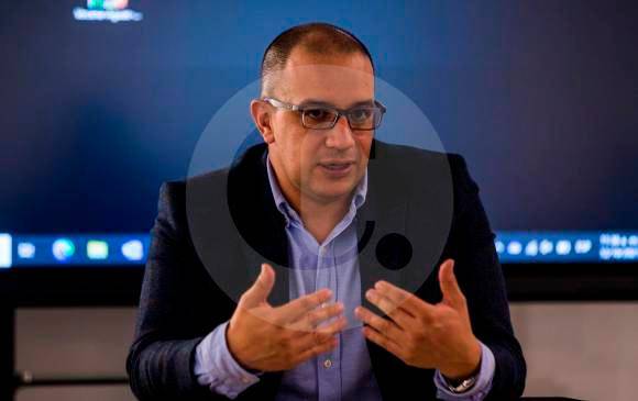 Jorge Andrés Carrillo, gerente de EPM. FOTO Julio Herrera