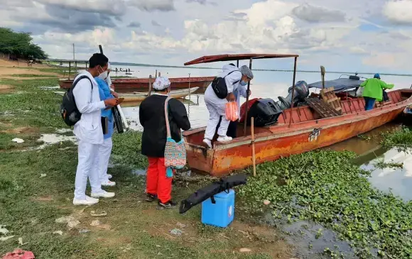Las barreras de acceso a la salud siguen siendo muchas en zonas rurales. FOTO: REFERENCIA- GOBERNACIÓN DE ANTIOQUIA ADELANTABA JORNADAS DE VACUNACIÓN EN 2021.