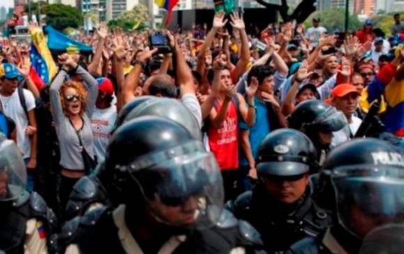 En 2021 la fiscalía de la Corte determinó que el régimen de Nicolás Maduro cometió crímenes de lesa humanidad en Venezuela. FOTO: ARCHIVO EFE