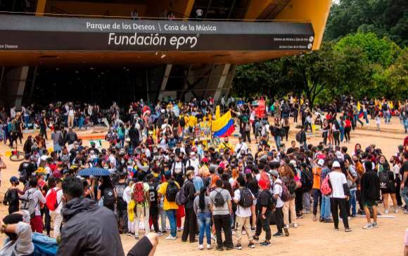 Los hechos denunciados por la Policía y la Personería ocurrieron en el Parque de los Deseos. FOTO CARLOS ALBERTO VELÁSQUEZ