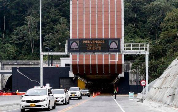 El Túnel de Oriente presta servicio entre Medellín y Rionegro. FOTO Julico César Herrera