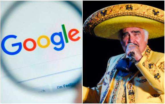 Las búsquedas relacionadas con Vicente Fernández en Google aumentaron en Colombia. FOTOS Sstock y Cortesía