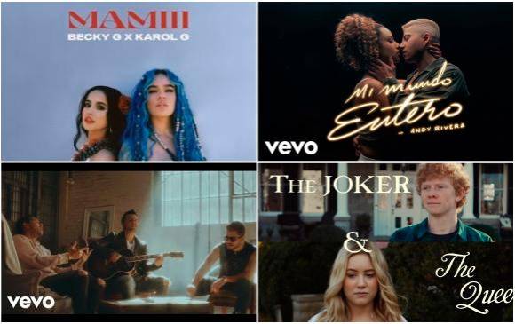Karol G, Andy Rivera, Luis Fonsi y Ed Sheeran estrenan canciones. FOTOS Cortesía 