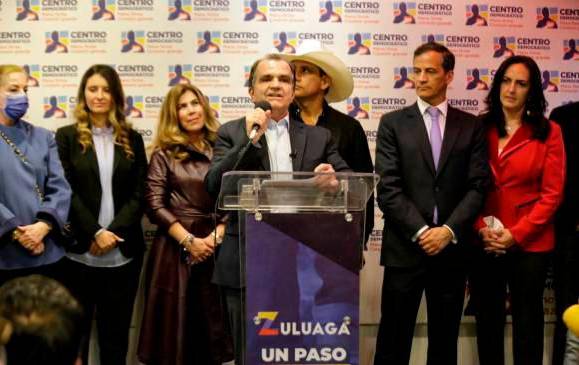 Óscar Iván Zuluaga será el candidato único del Centro Democrático para la presidencia de 2022. FOTO: COLPRENSA.