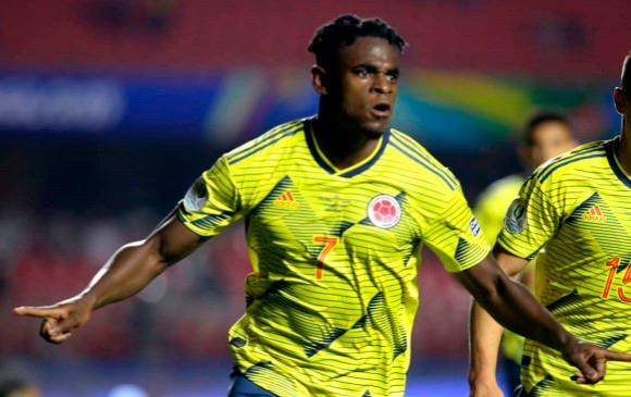 El delantero Duván Zapata regresa después de no estar en el pasado llamado por lesión. FOTO COLPRENSA