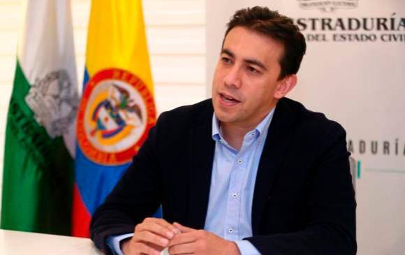 El registrador Alexander Vega ha manifestado que desconfía de los datos que entrega el Departamento Administrativo Nacional de Estadística (Dane). Foto: Colprensa