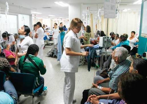 El sistema de salud colombiano se rige por el modelo de la Ley 100 desde hace 30 años. FOTO ARCHIVO