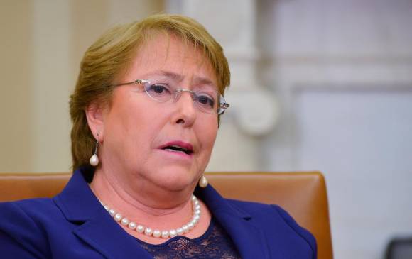 Michelle Bachelet, Alta Comisionada de Naciones Unidas para los Derechos Humanos aboga por un diálogo que permita cesar la violencia en las protestas en Colombia. FOTO ARCHIVO