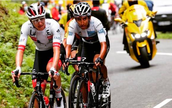 Tadej Pogacar y Egan Bernal, de 23 y 25 años, respectivamente, vienen dominando el ciclismo mundial. FOTO TOMADA DE INSTAGRAM TADEJ POGACAR