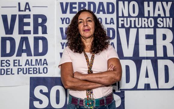 Marta Inés Villa ha sido una de las más importantes investigadoras del conflicto armado en Antioquia, dice que el reconocimiento de las Farc ha traído luz a la memoria de las víctimas. FOTO Jaime Pérez