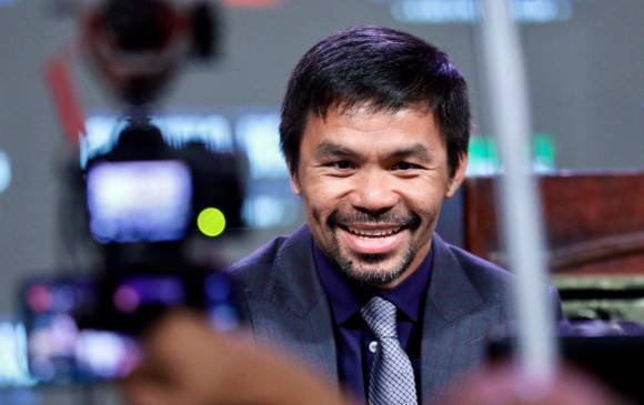 El boxeador filipino Manny Pacquiao será candidato presidencial en su país. FOTO TOMADA @@MannyPacquiao