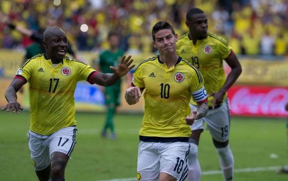 James Rodríguez genera dudas sobre su titularidad en Colombia. FOTO JUAN ANTONIO SÁNCHEZ