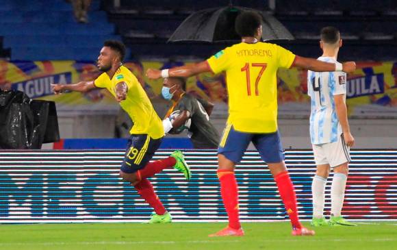 Colombia sumó cuatro puntos de seis en los juegos de la doble fecha de Eliminatoria. FOTO EFE