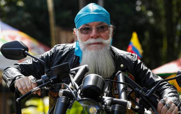 Jean Paul Moreau, uno de los participantes, realizó el recorrido en su moto Honda Shadow 600. Foto: Manuel Saldarriaga Quintero.