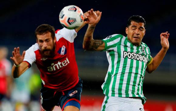 Jéfferson Duque, capitán y goleador de Nacional que anda apagado. FOTO EFE