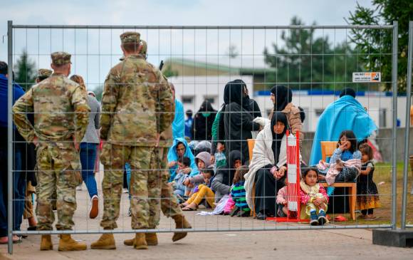 Desde el 15 de agosto, cuando los talibanes se tomaron el poder, EE. UU. evacuó a 120.000 ciudadanos afganos. FOTO getty