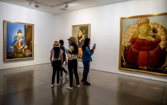 El Museo de Antioquia tiene la colección de Botero más grande del mundo. Foto: Edwin Bustamante.