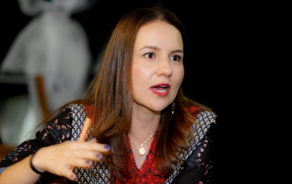 Shirley Zuluaga deja la dirección de la Biblioteca Pública Piloto. FOTO Juan Antonio Sánchez 