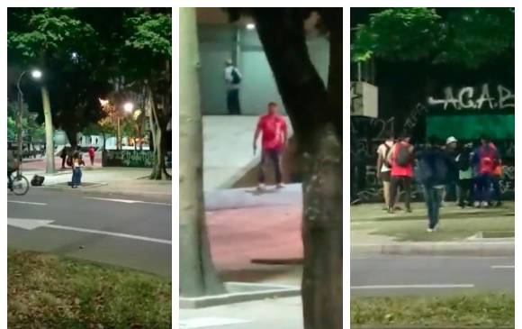 El incidente habría dejado por lo menos un herido. FOTO Cortesia PSG.