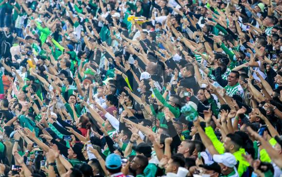Nacional espera a los 44.739 hinchas que caben en el Atanasio. FOTO Jaime Pérez