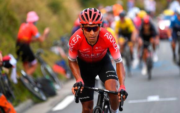 Nairo Quintana se mantiene en la séptima casilla del Tour de Luxemburgo, es el único nacional en el top-10. FOTO GETTY