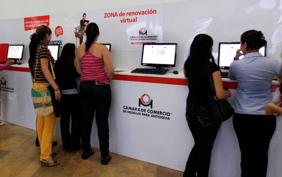 Las cámaras de comercio recordaron a los empresarios cumplir con la renovación de la matrícula mercantil. FOTO Archivo