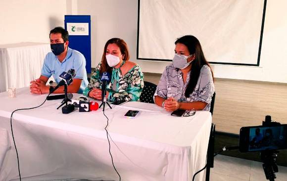 En rueda de prensa la Superservicios anunció toma posesión de la empresa P&K de Providencia y Santa Catalina. FOTO tomada de Twitter de Superservicios