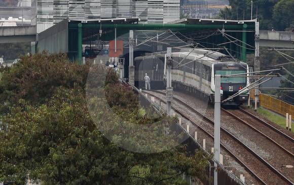 El pasado 3 de febrero, Gustavo Adolfo Atehortúa y Carlos Mario López perdieron la vida en inmediaciones de la estación Sabaneta. FOTO: MANUEL SALDARRIAGA QUINTERO