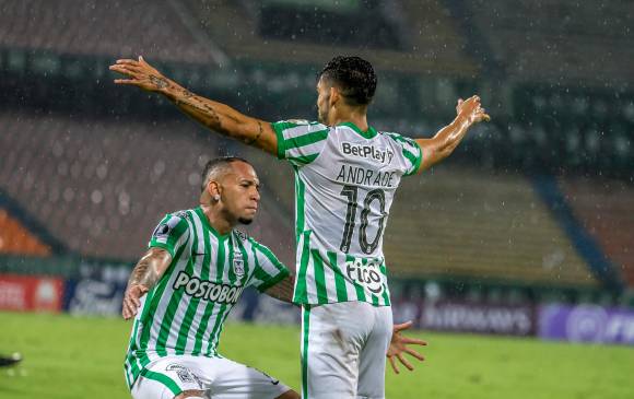 Esta dupla hizo de las suyas ante Guaraní con fútbol, goles y buen juego. Ambos fueron de los jugadores más destacados del verde. FOTO juan antonio sánchez