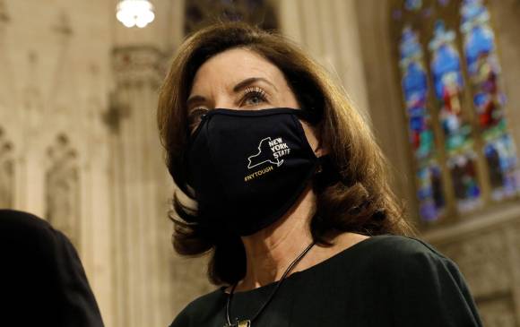 Kathy Hochul sería la gobernadora 57 del estado de Nueva York. FOTO EFE
