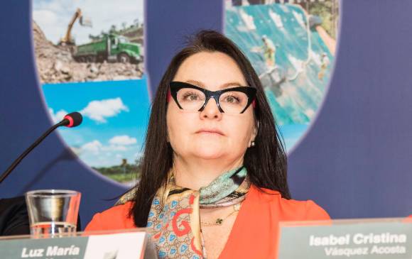 Luz María Correa es la presidente de Construcciones El Cóndor, empresa que programó para el 26 de marzo su asamblea de accionistas. FOTO archivo