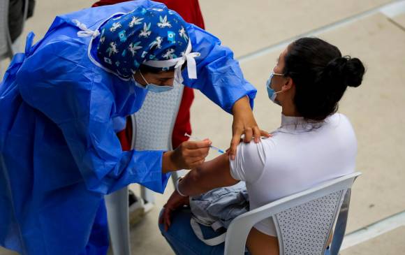 Sector privado colombiano apoya el plan de vacunación contra la covid. FOTO Jaime Pérez