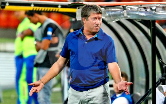 El técnico antioqueño Hernán Darío Gómez perdió en su debut en el banco de Honduras. FOTO JUAN ANTONIO SÁNCHEZ 