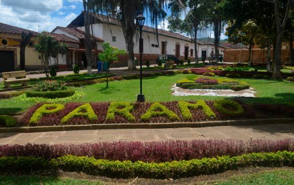 Plaza principal de Páramo, Santander. Imagen de referencia. FOTO COLOMBIA ÁGIL