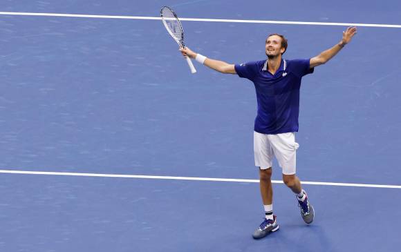 Medvedev, campeón justo en EE. UU. FOTO EFE