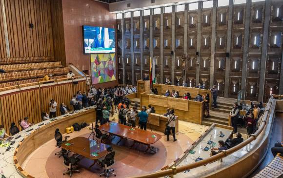La Asamblea de Antioquia debió suspender temporalmente el proceso de elección del nuevo Contralor de Antioquia. JULIO CÉSAR HERRERA